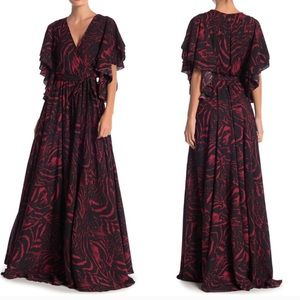 Meghan LA Flutter Maxi Dress